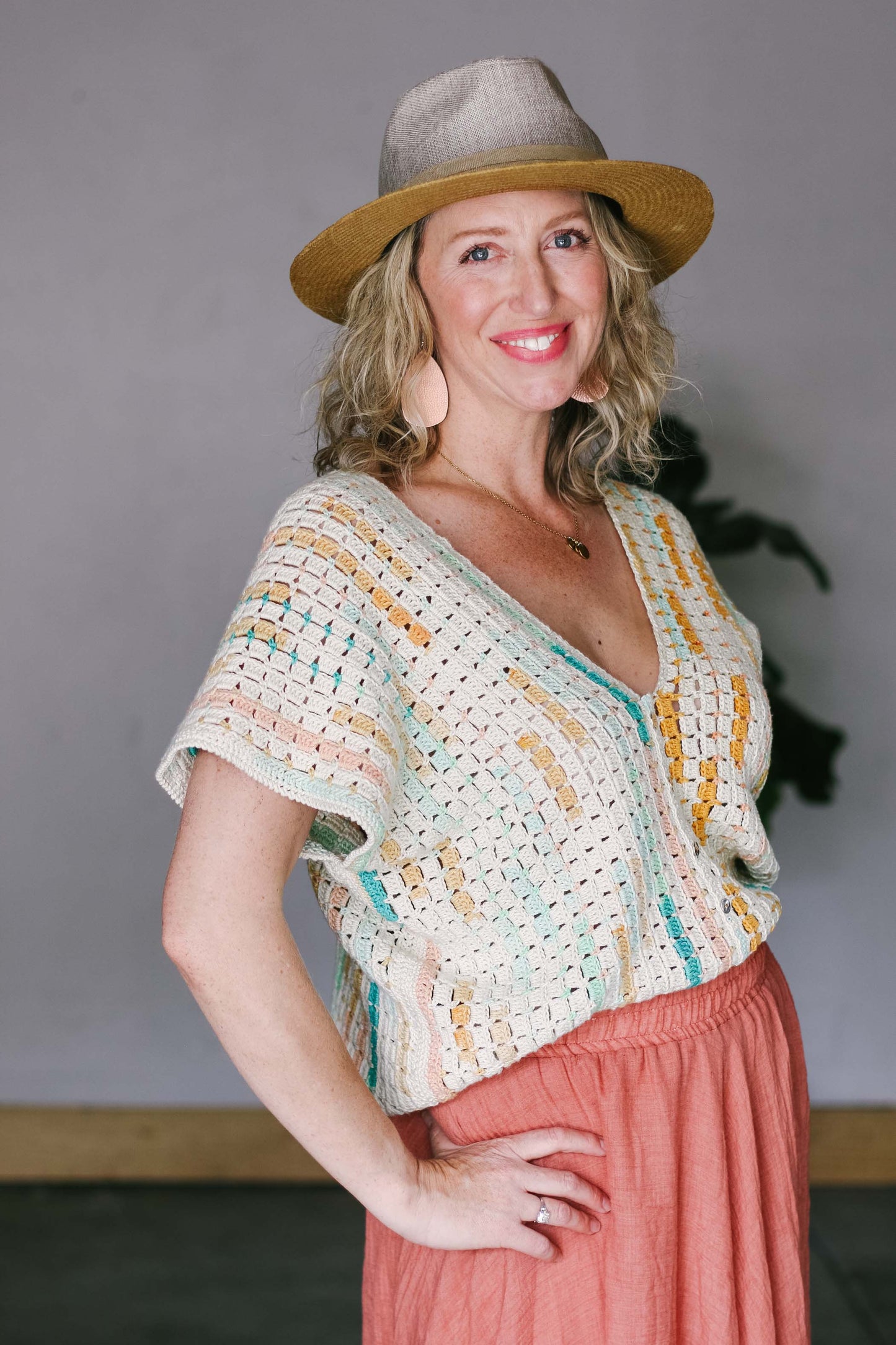 Tidepool Rectangle Tee Crochet Pattern