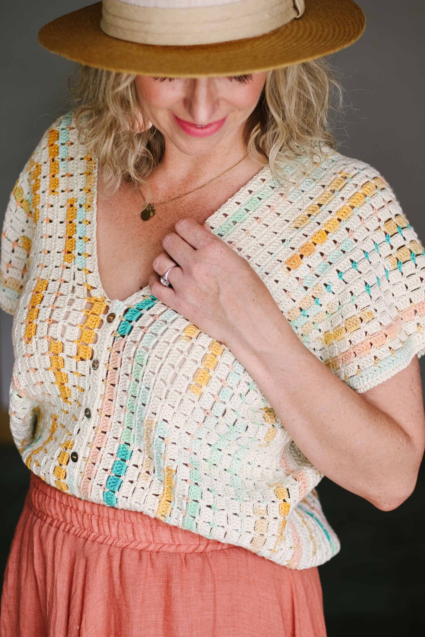 Tidepool Rectangle Tee Crochet Pattern