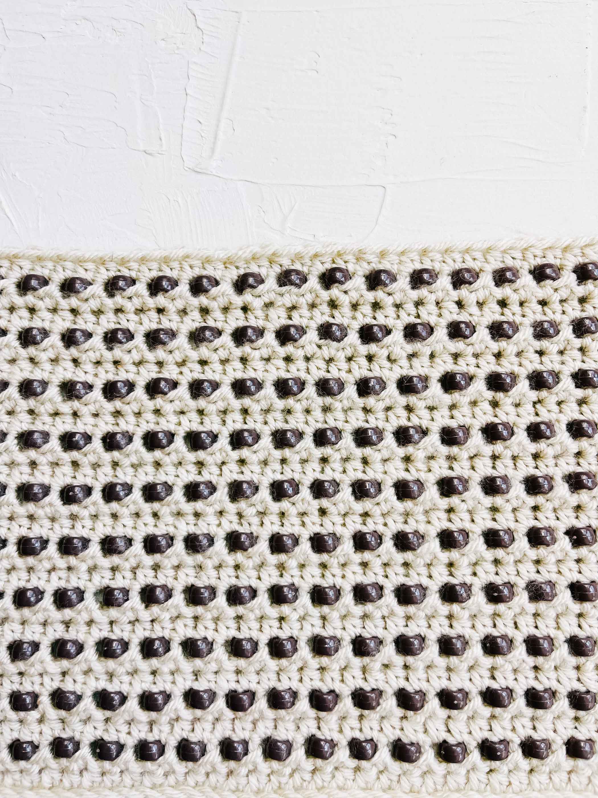 Pony Bead Weighted Blanket Crochet Pattern