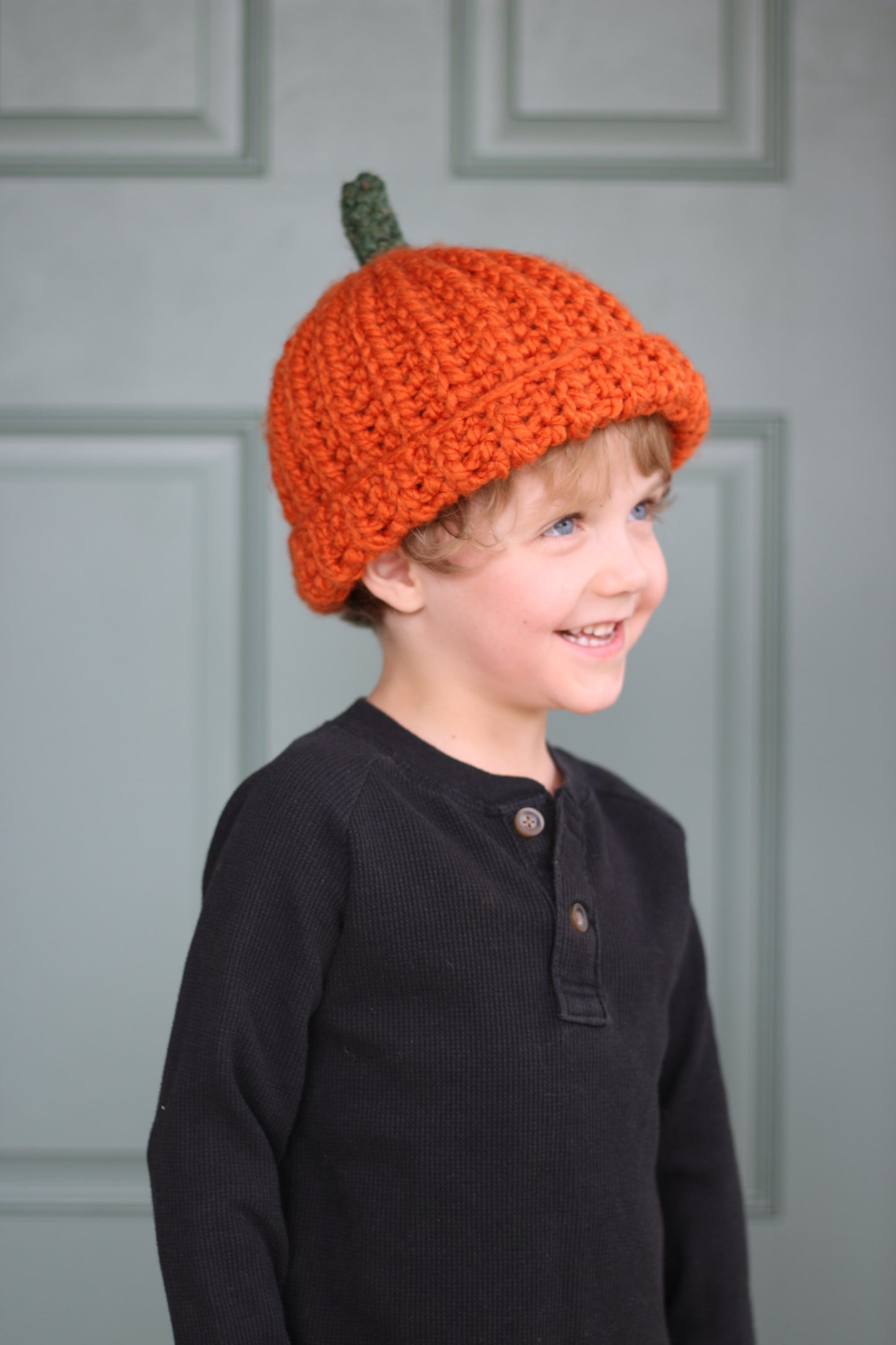 Pick-a-Pumpkin Hat Crochet Pattern