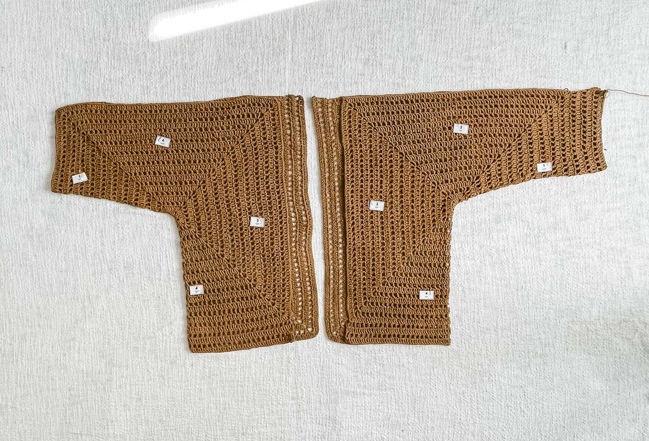 Day Date Cardigan Crochet Pattern