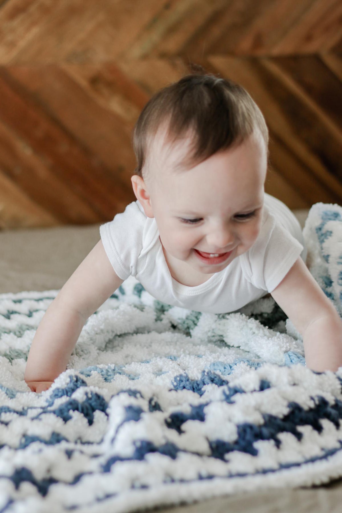 Tributary Baby Blanket Crochet Pattern