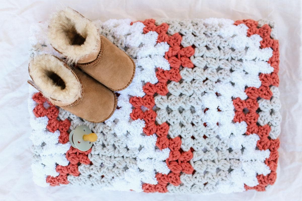 Done in a Weekend Baby Blanket Pattern