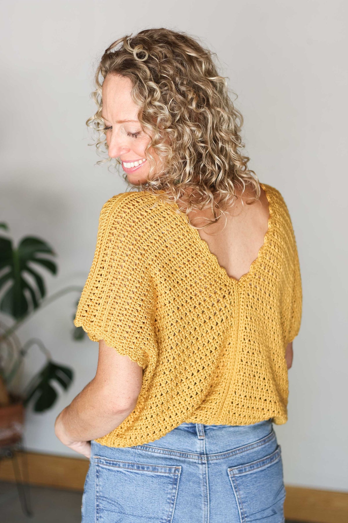 Marigold Rectangle Tee Crochet Pattern