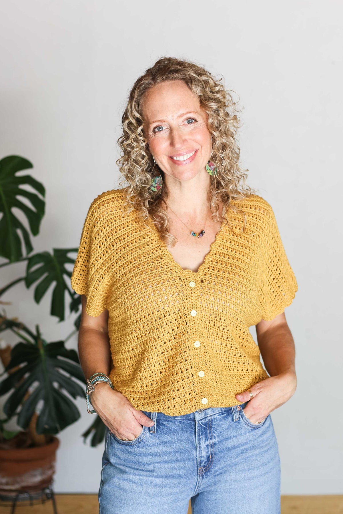 Marigold Rectangle Tee Crochet Pattern