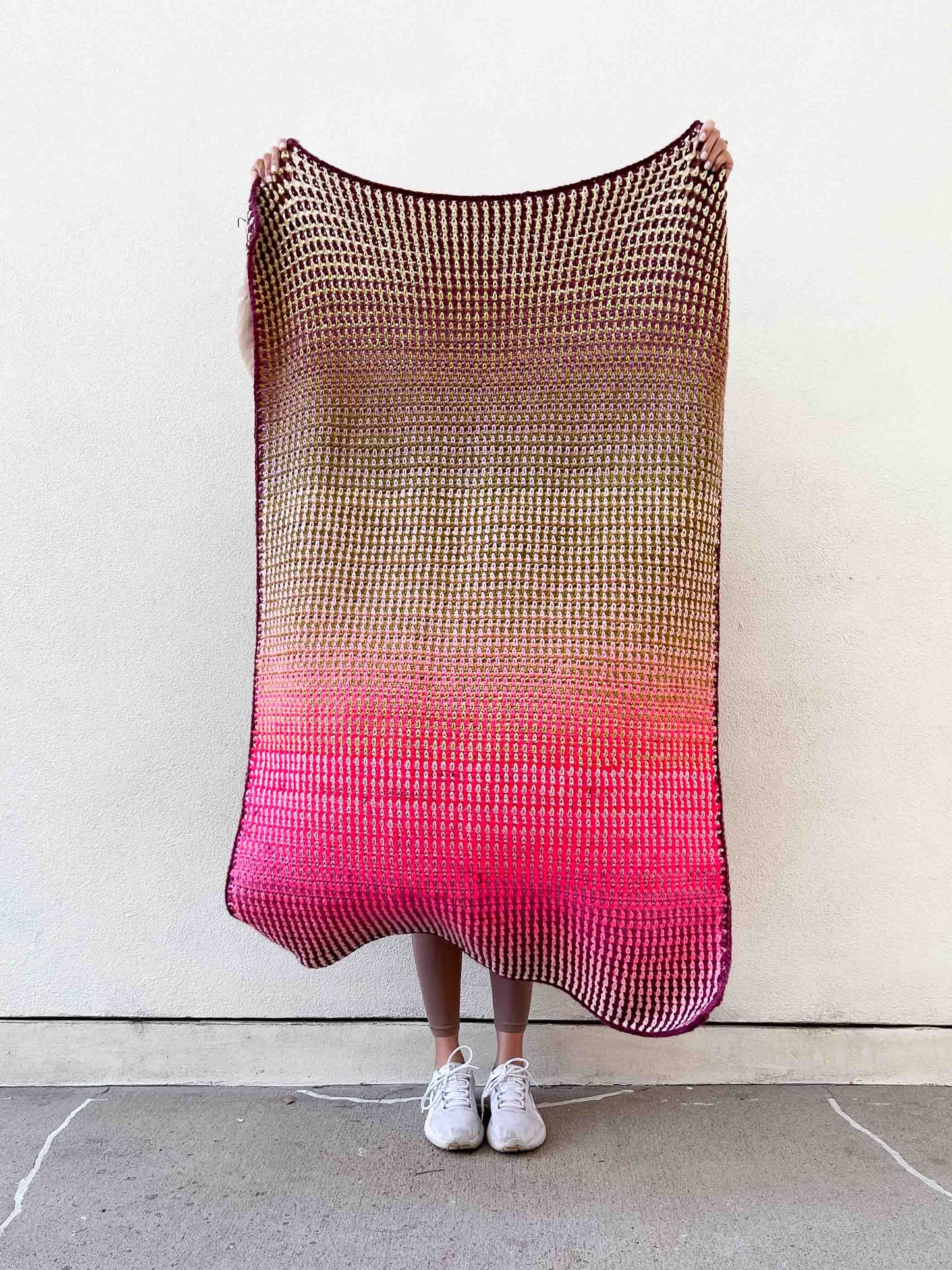Ebb & Glow Blanket Crochet Pattern