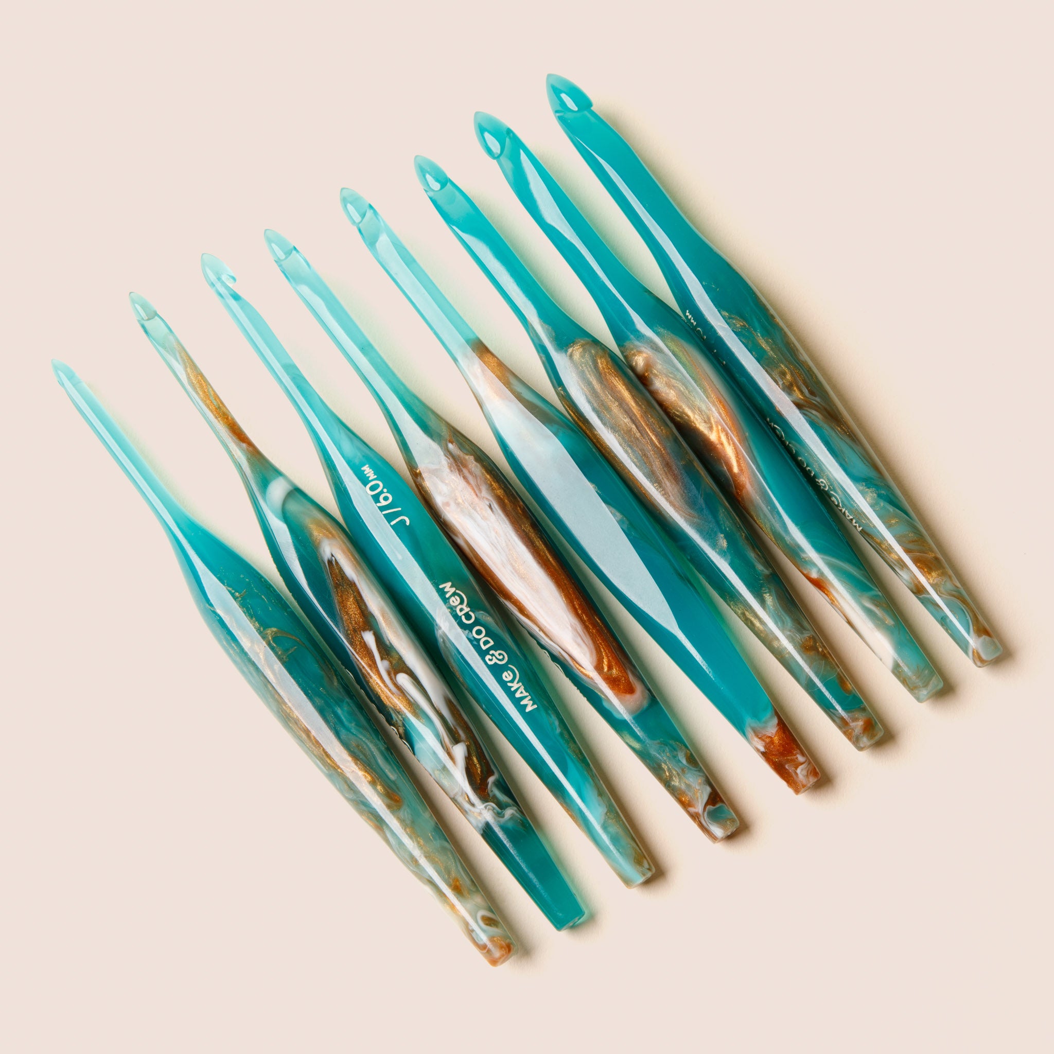 Limited Edition Resin Crochet Hooks