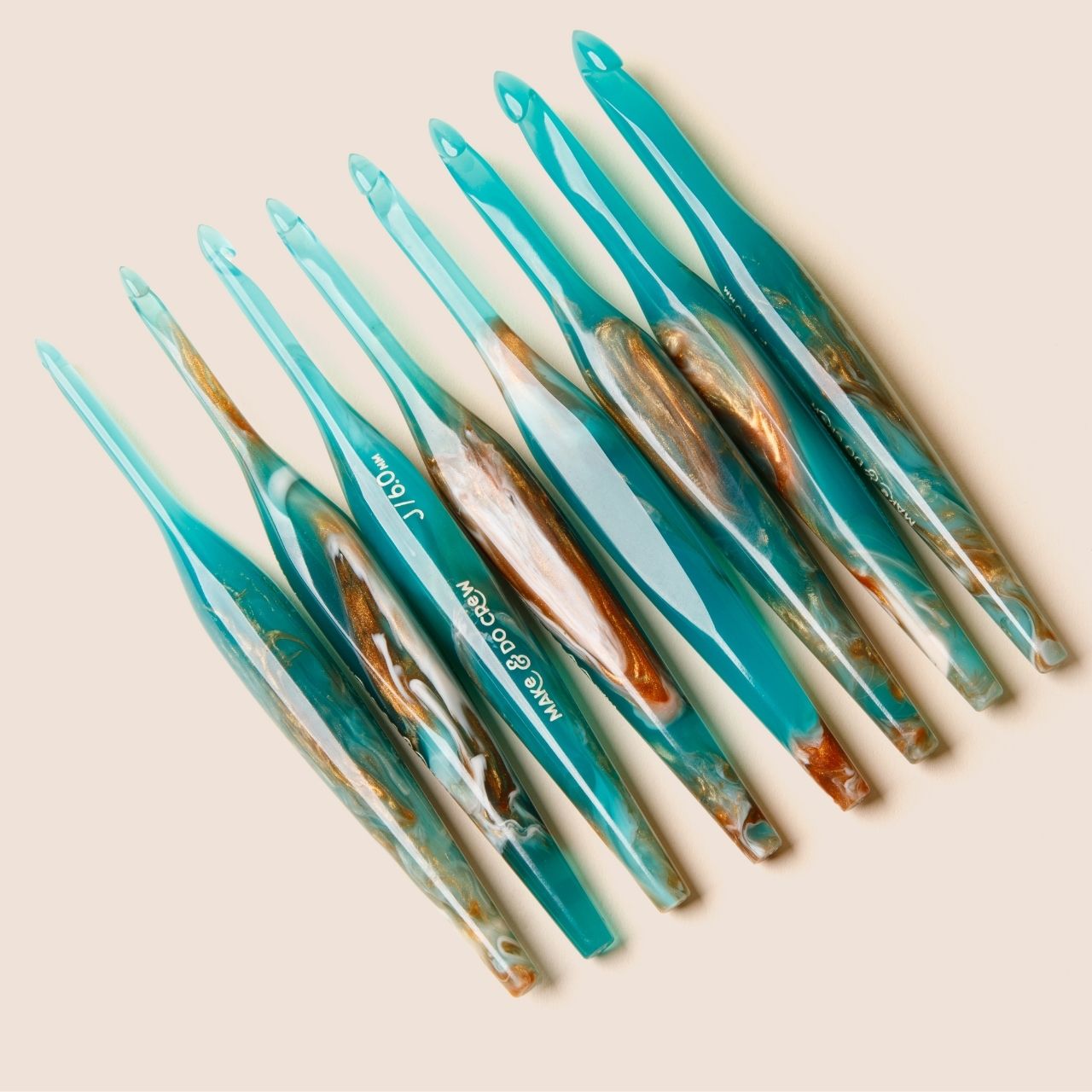 Limited Edition Resin Crochet Hooks