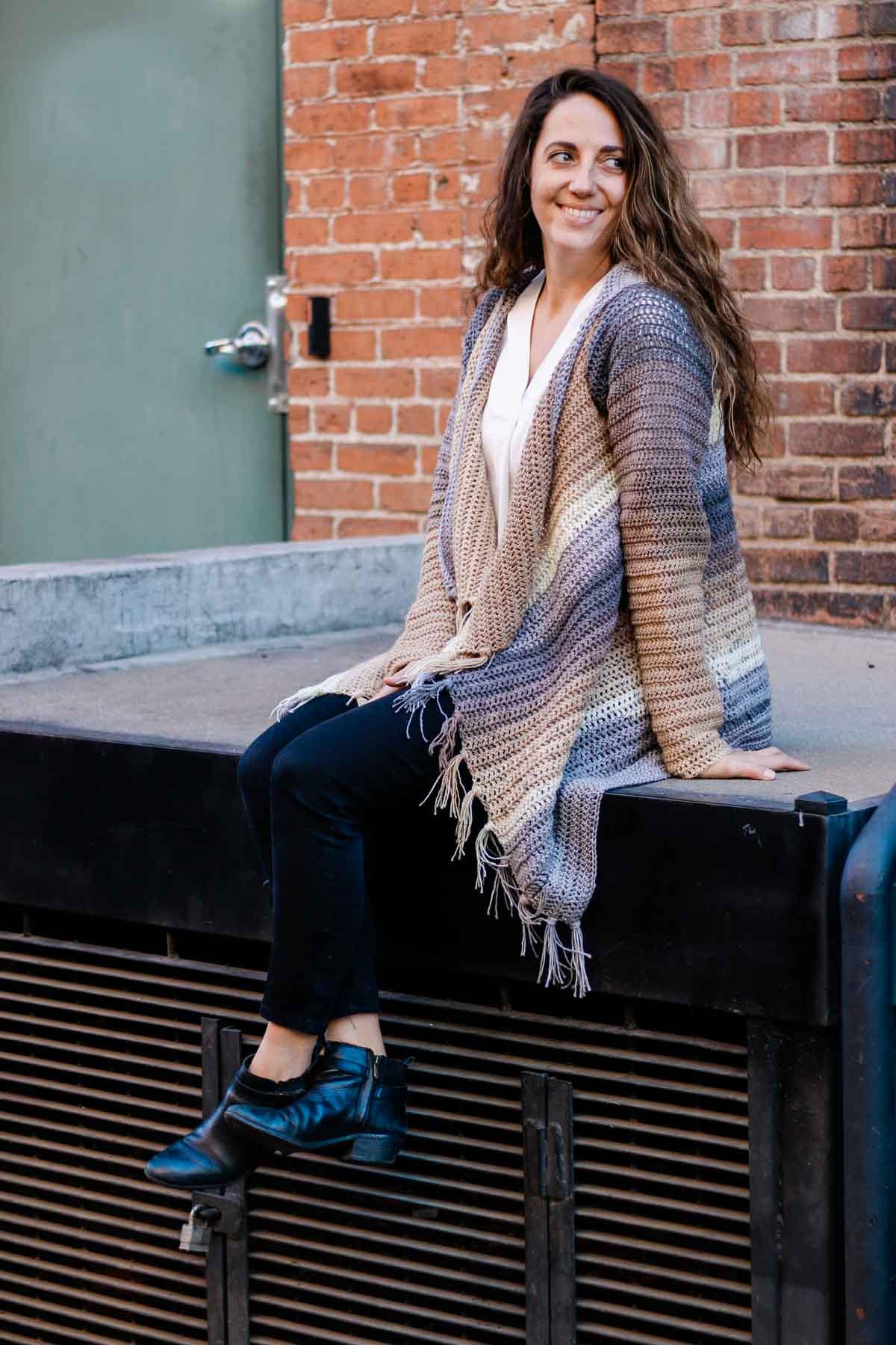 Strata Sweater Crochet Pattern