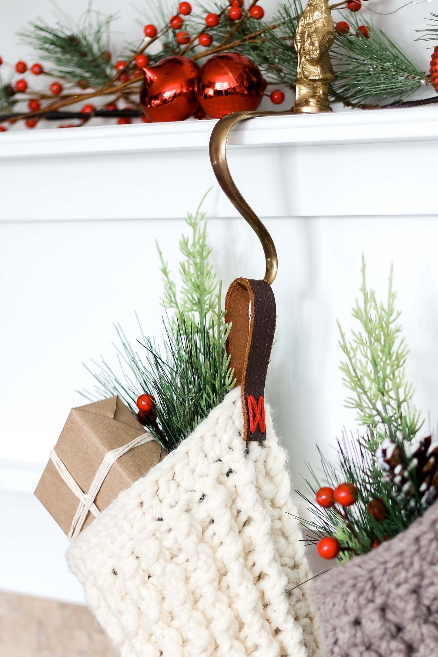 Holly Jolly Hurry Stocking Crochet Pattern