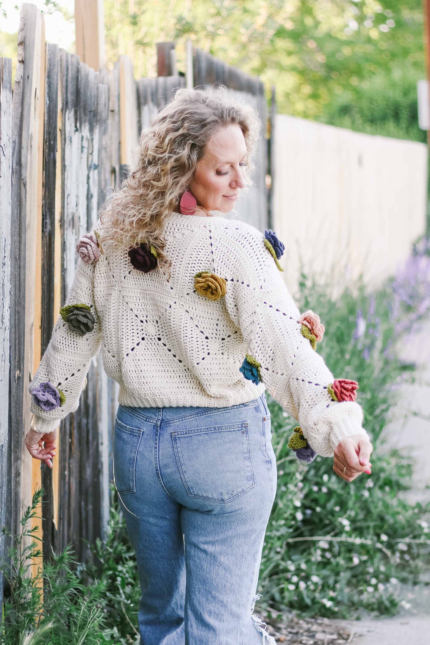Full Bloom Pullover Crochet Pattern E-book