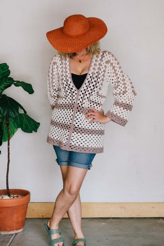 Dune Drifter Beach Coverup Crochet Pattern