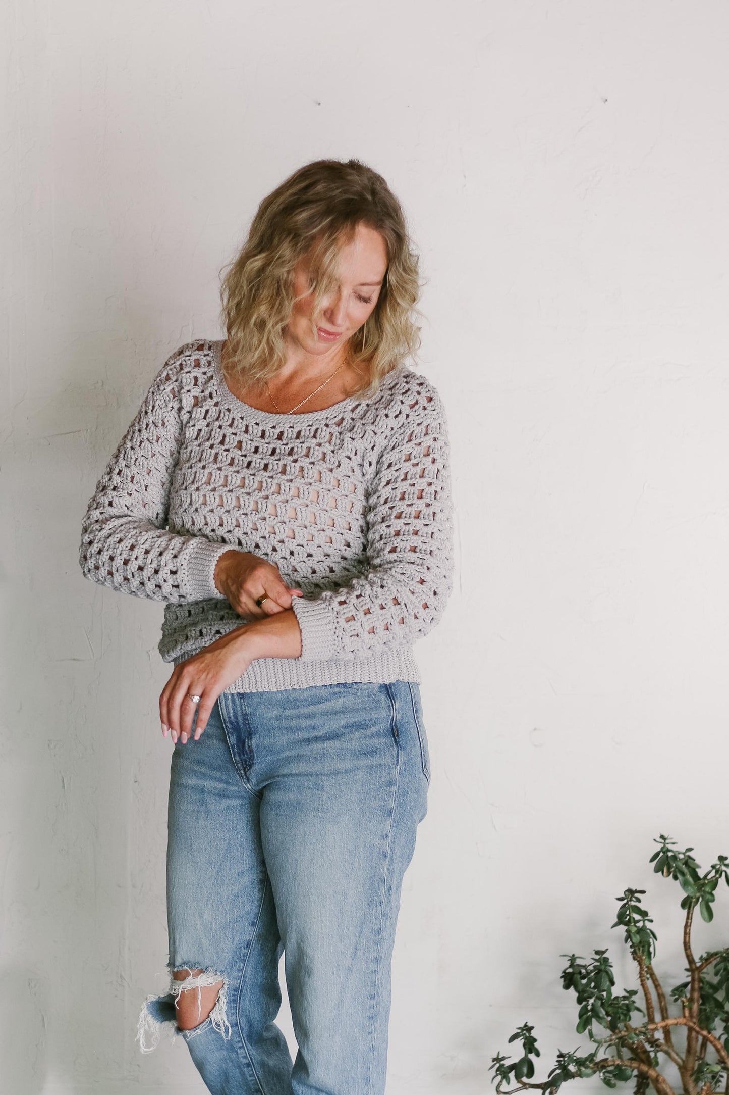 Lattice Luxe Pullover Crochet Pattern