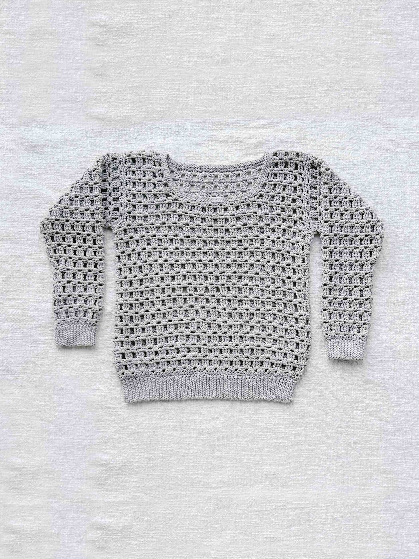 Lattice Luxe Pullover Crochet Pattern