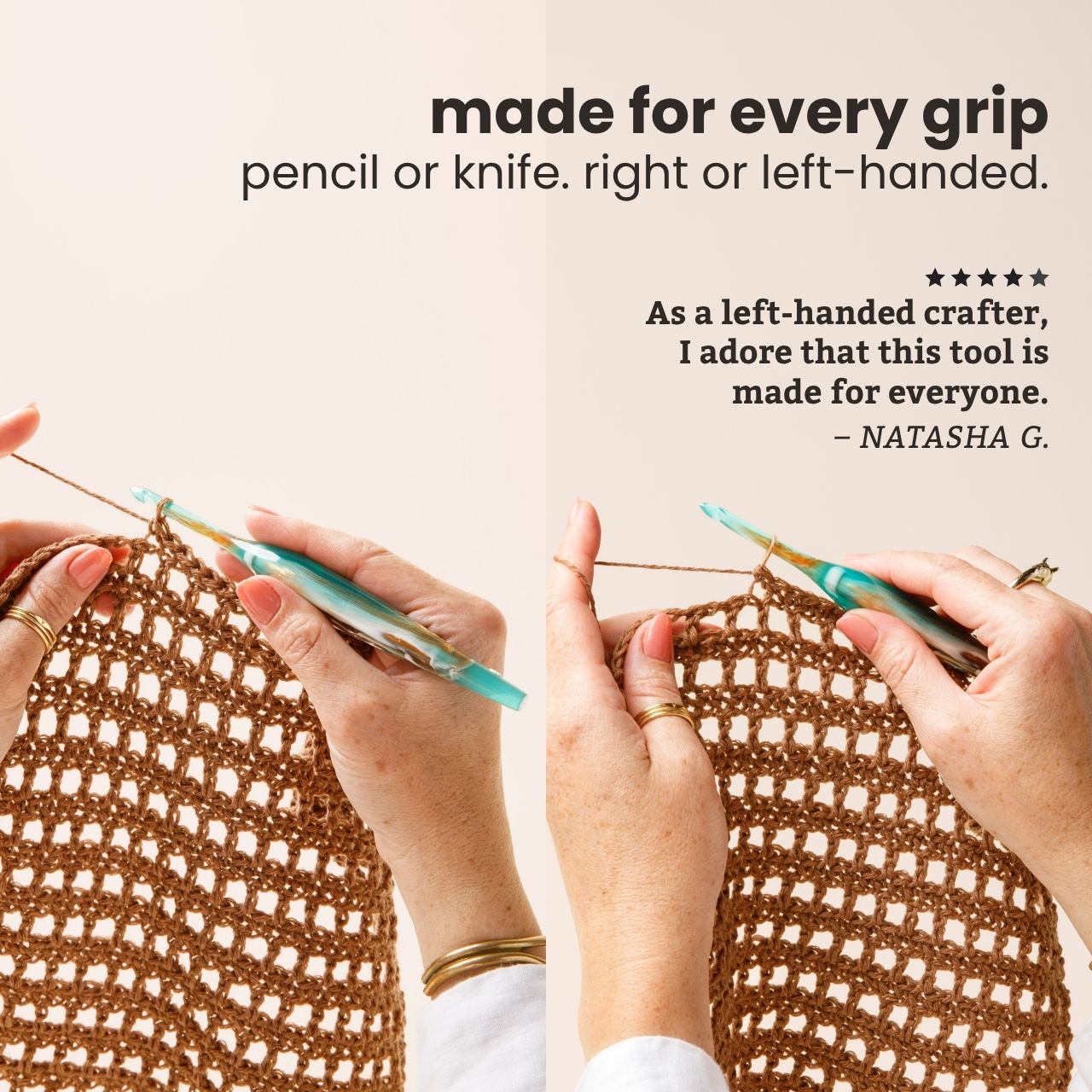Limited Edition Resin Crochet Hooks