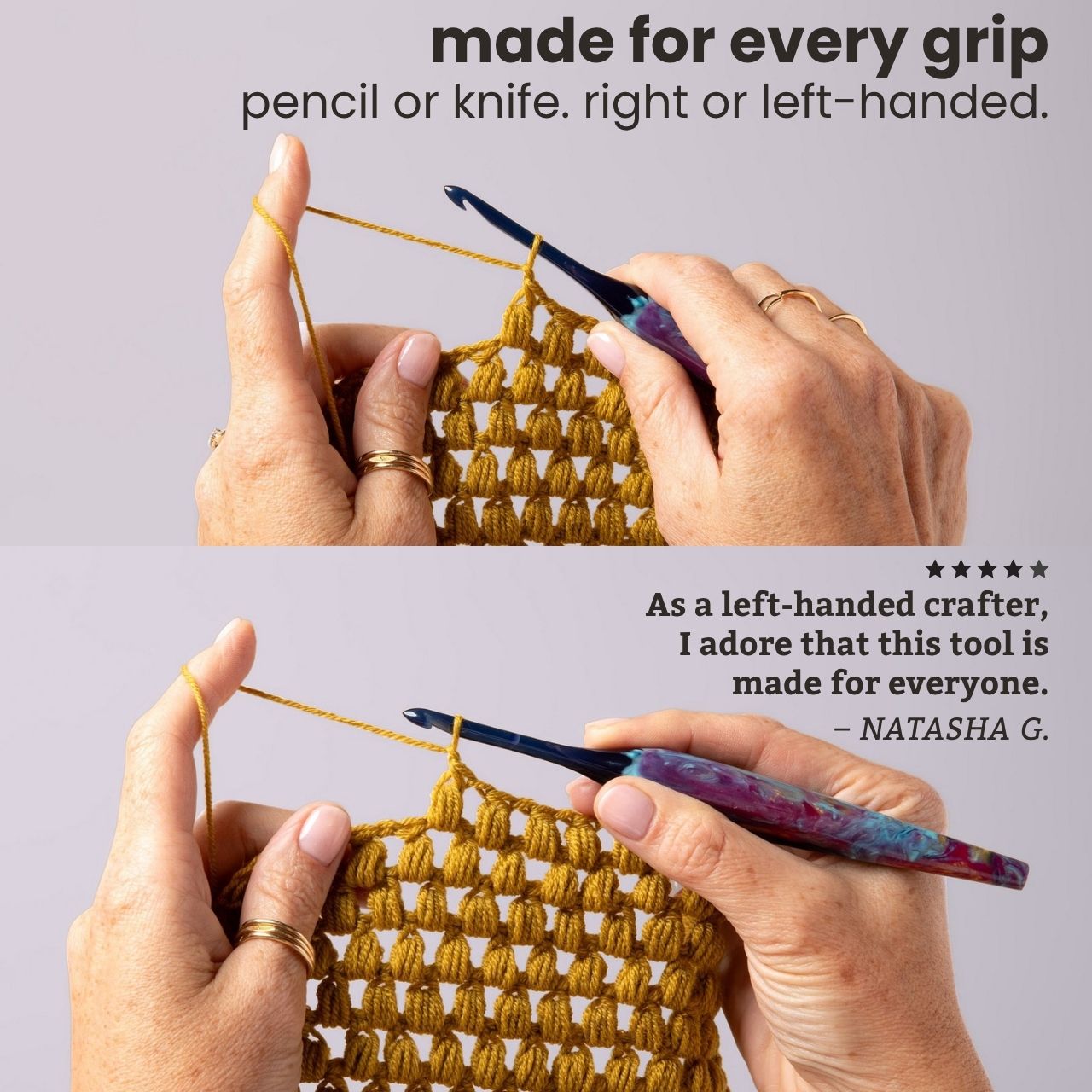 Limited Edition Resin Crochet Hooks