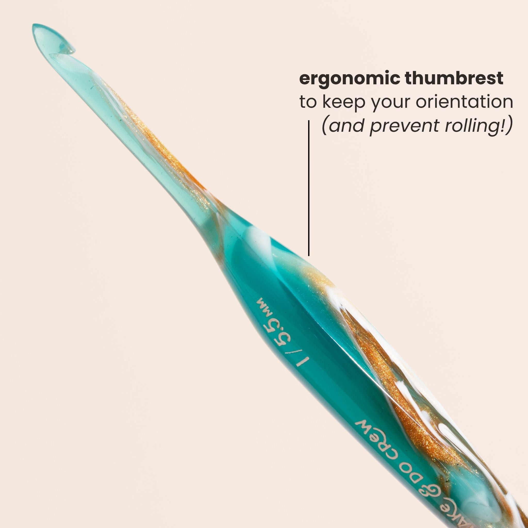 Limited Edition Resin Crochet Hooks
