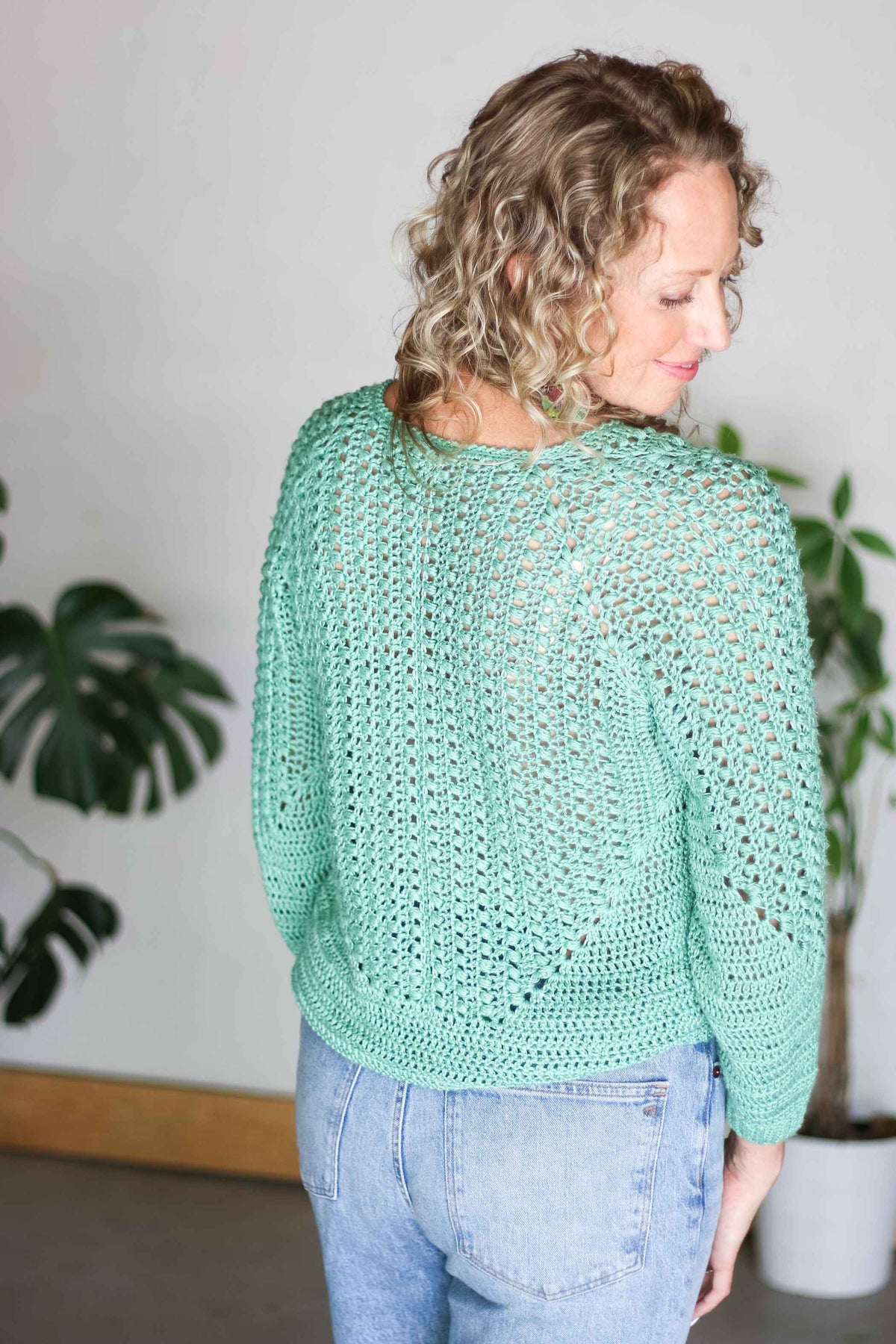 Mezzo Pullover Crochet Pattern E-book PDF
