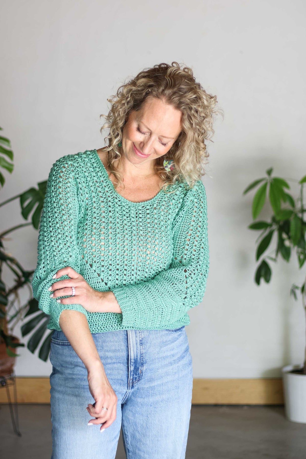 Mezzo Pullover Crochet Pattern E-book PDF