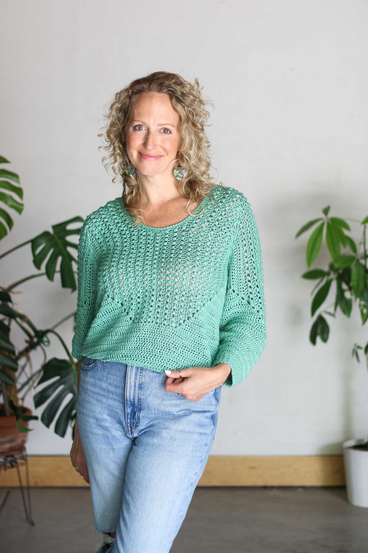 Mezzo Pullover Crochet Pattern E-book PDF
