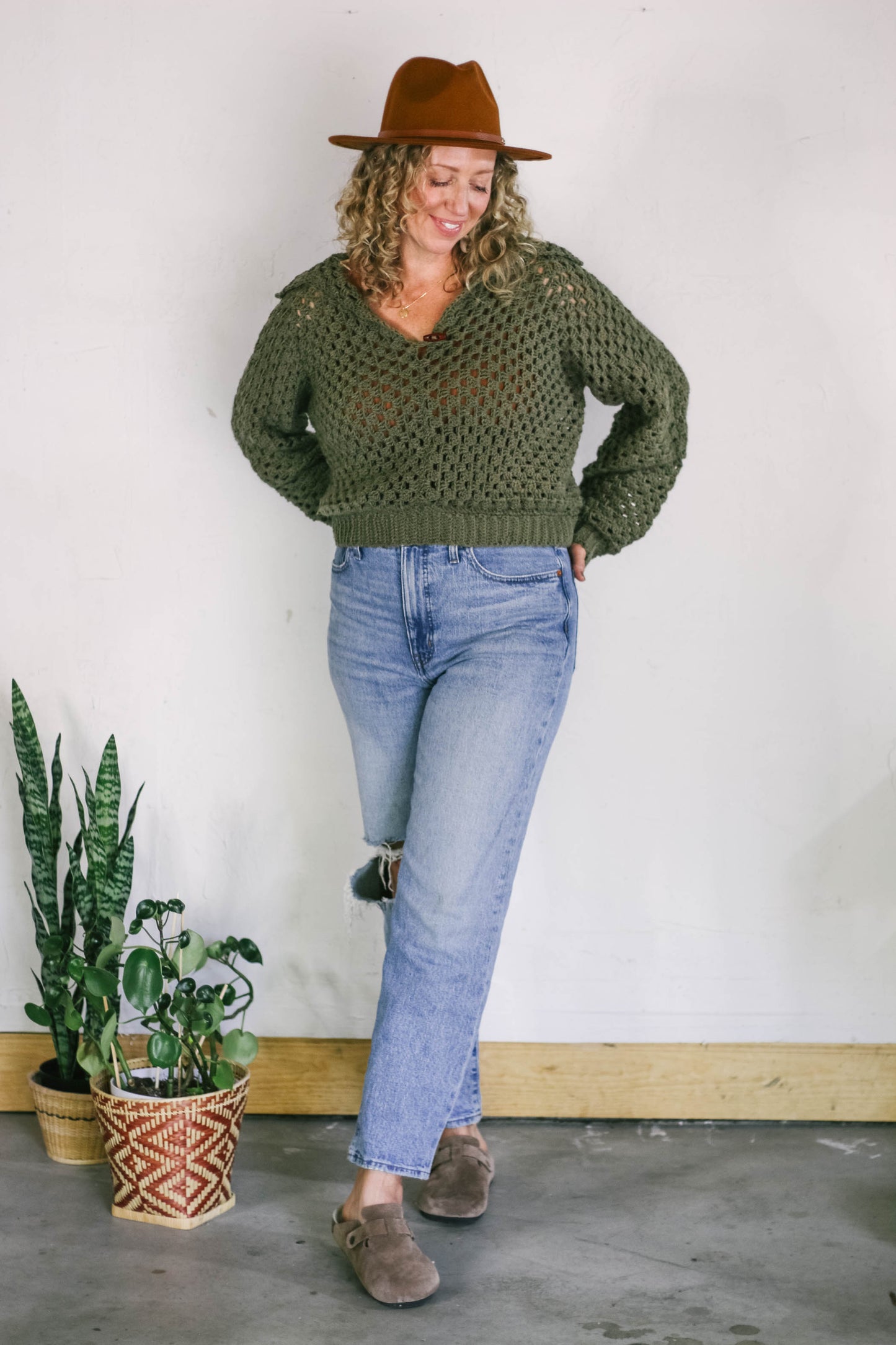The Moss Sweater Crochet Pattern
