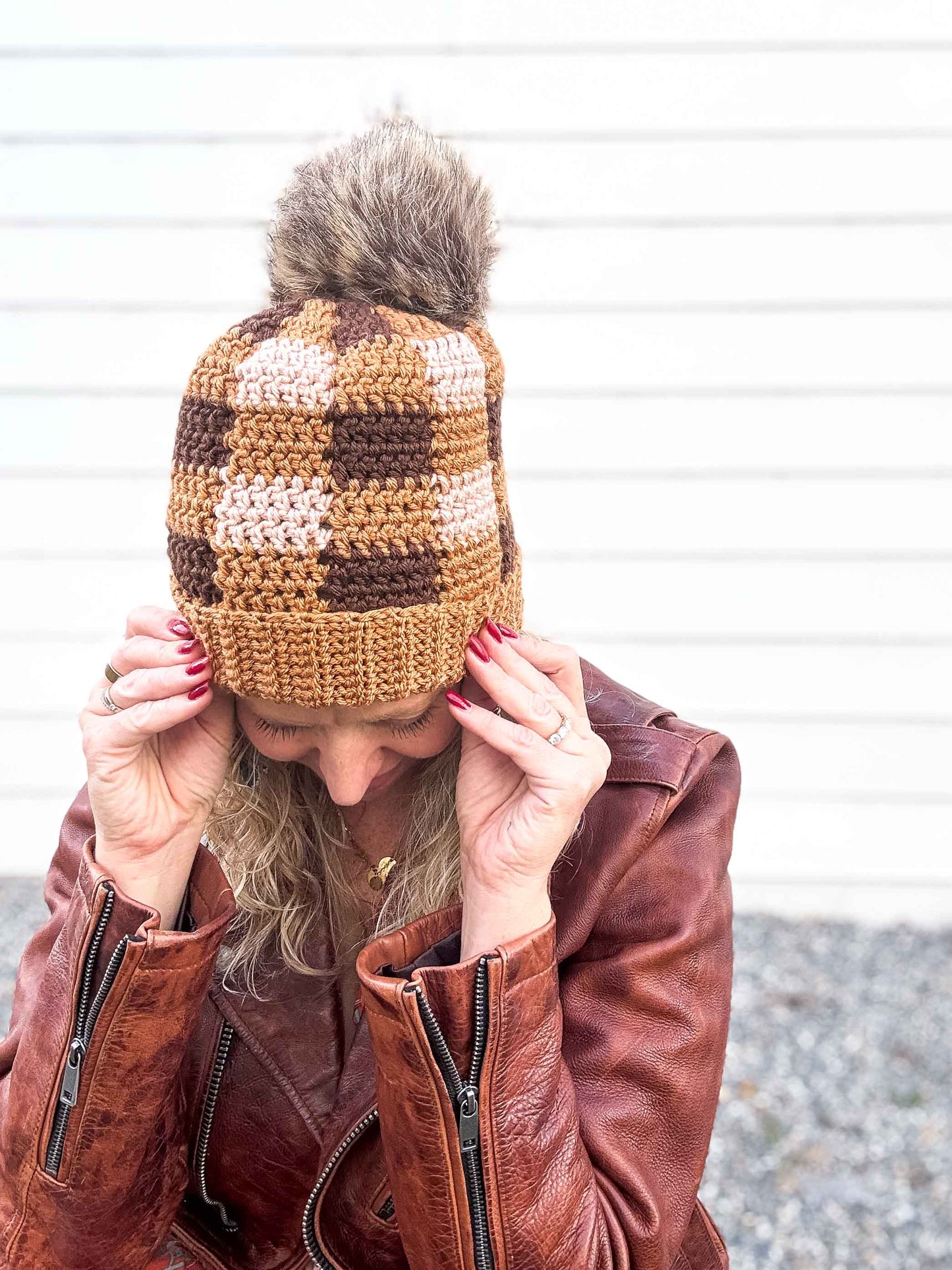 Plaiditude Beanie Crochet Pattern