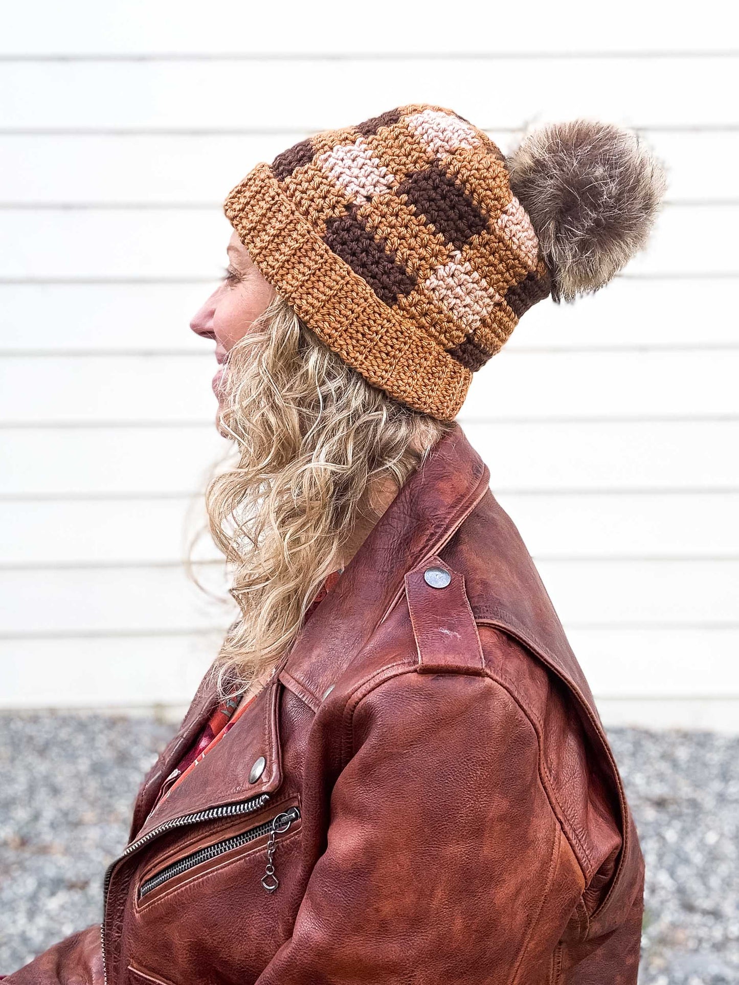 Plaiditude Beanie Crochet Pattern