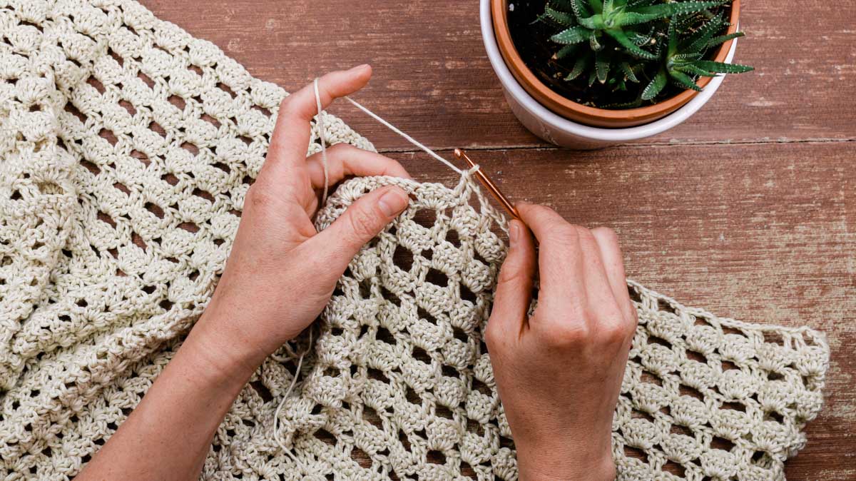 Saratoga Poncho Top Crochet Pattern