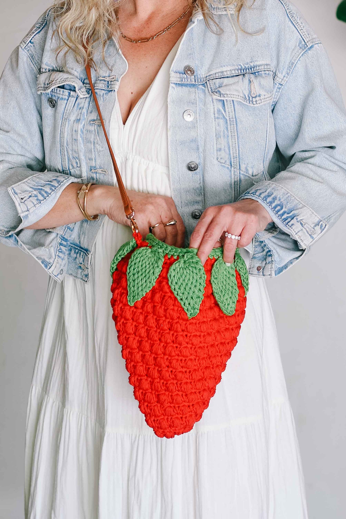 Strawberry Season Purse Crochet Pattern