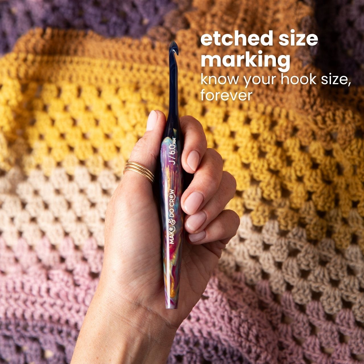 Limited Edition Resin Crochet Hooks