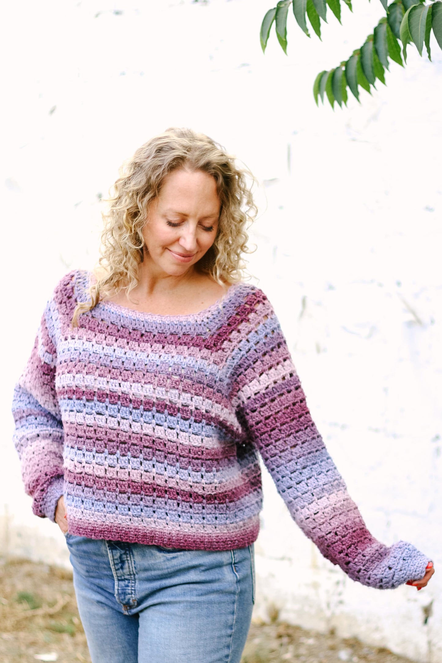 Cobblestone Raglan Crochet Pattern