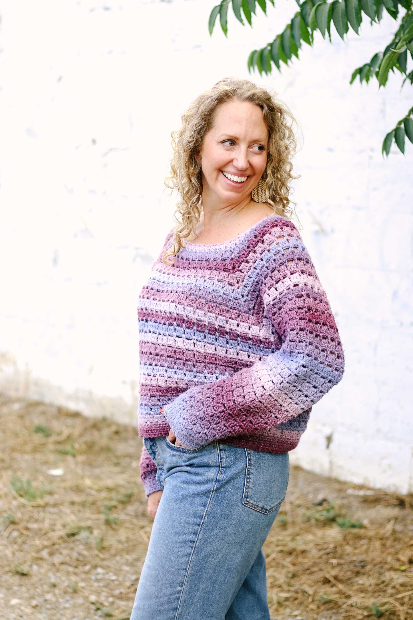 Cobblestone Raglan Crochet Pattern