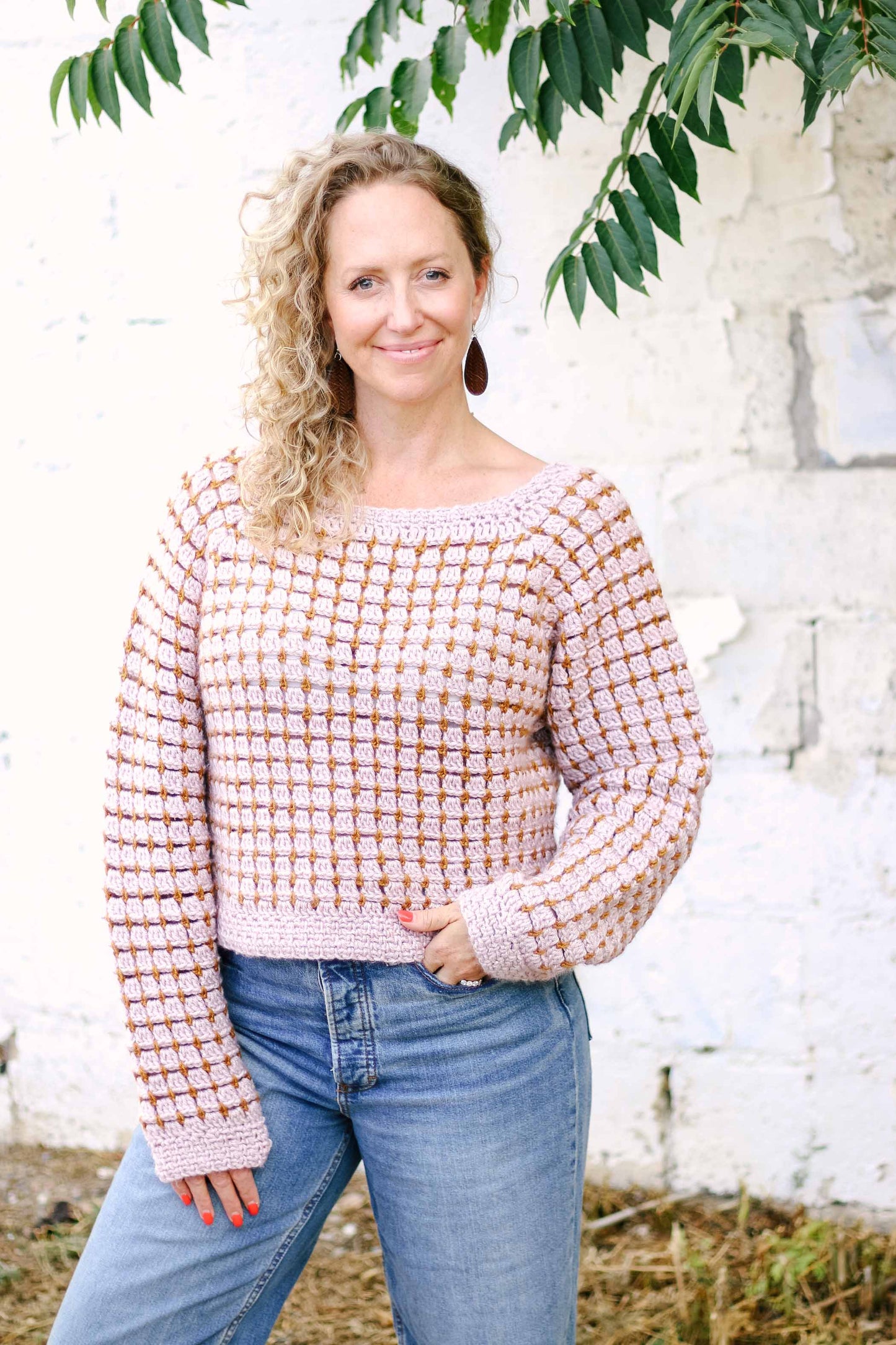 Cobblestone Raglan Crochet Pattern