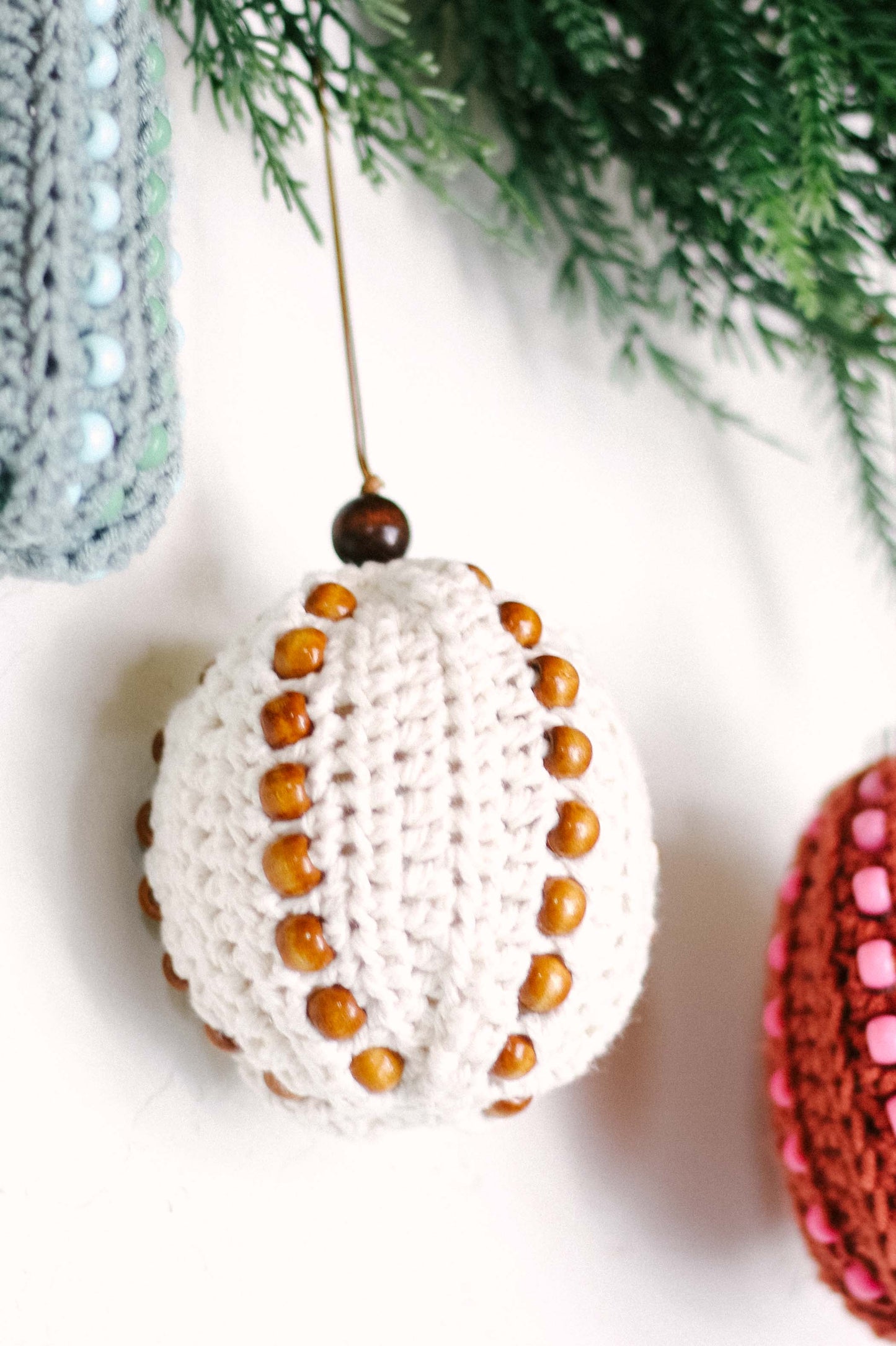 Beads and Baubles Ornaments Crochet Pattern
