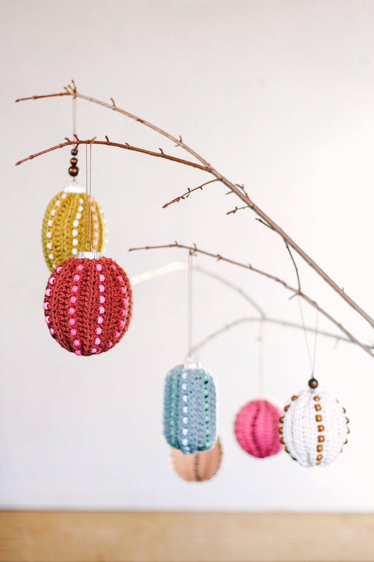 Beads and Baubles Ornaments Crochet Pattern