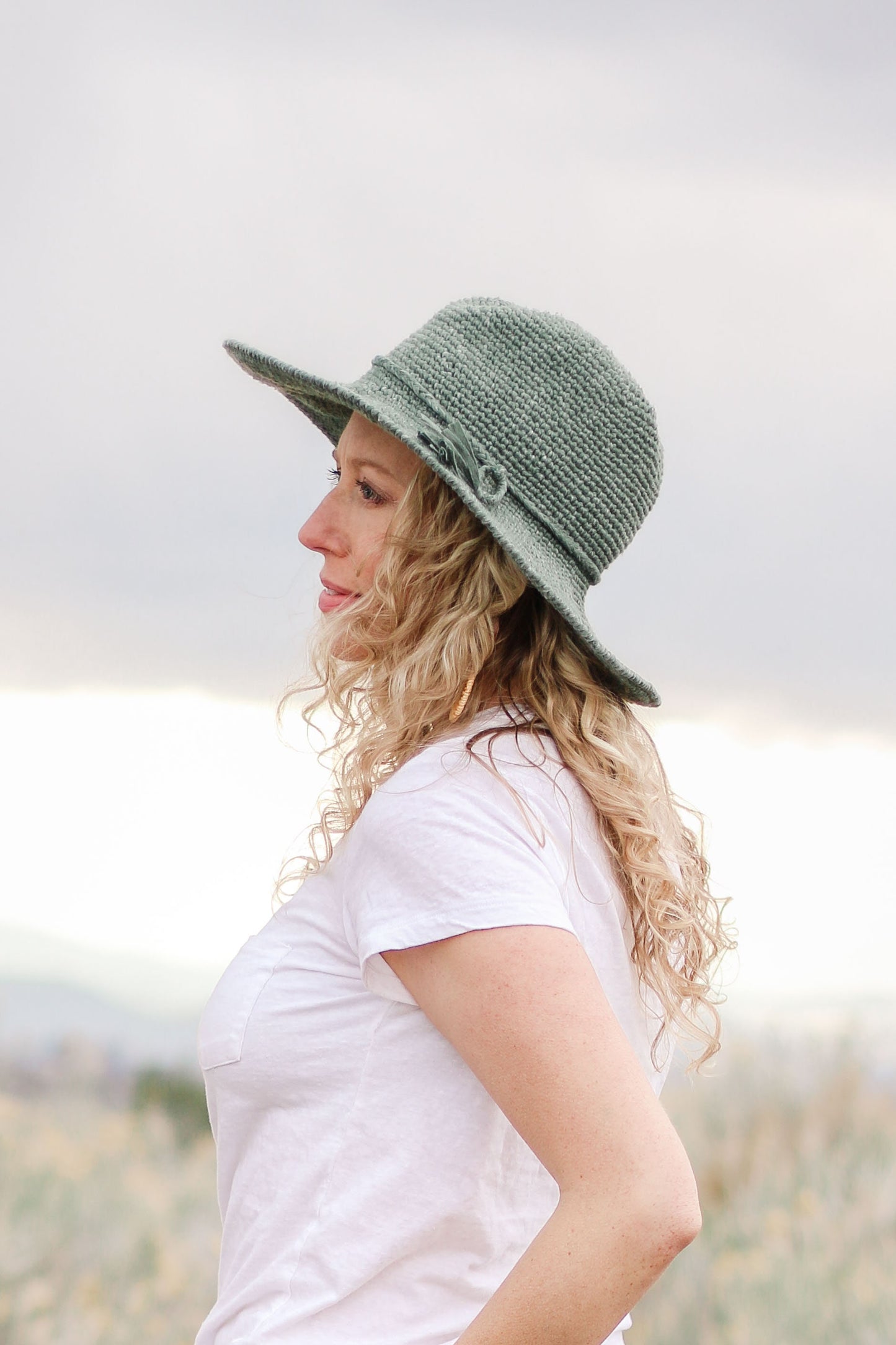 Cleo Wide Brim Fedora Crochet Pattern