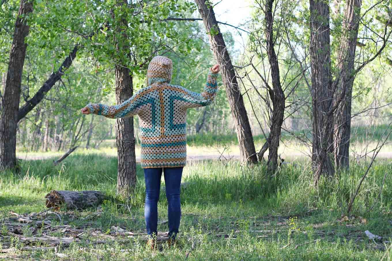 Campfire Cardigan Crochet Pattern