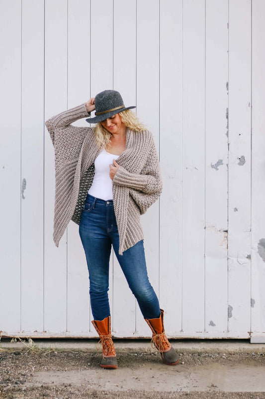 Habitat Cardigan Crochet Pattern
