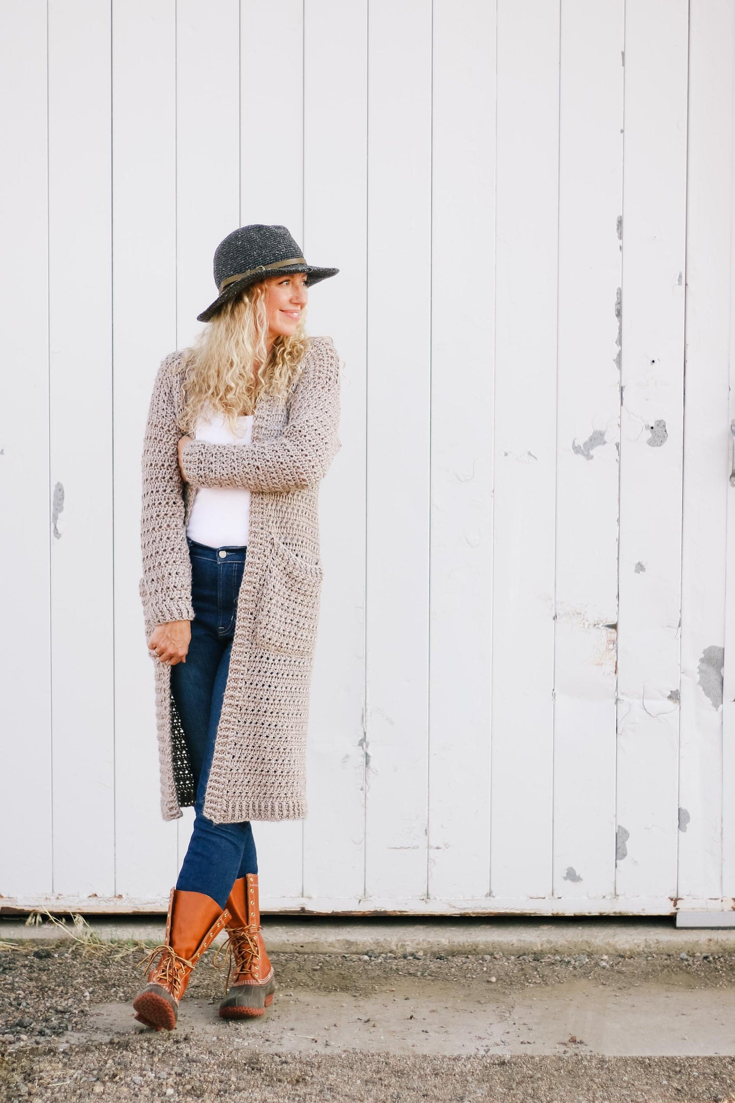 Elevation Duster Cardigan Crochet Pattern