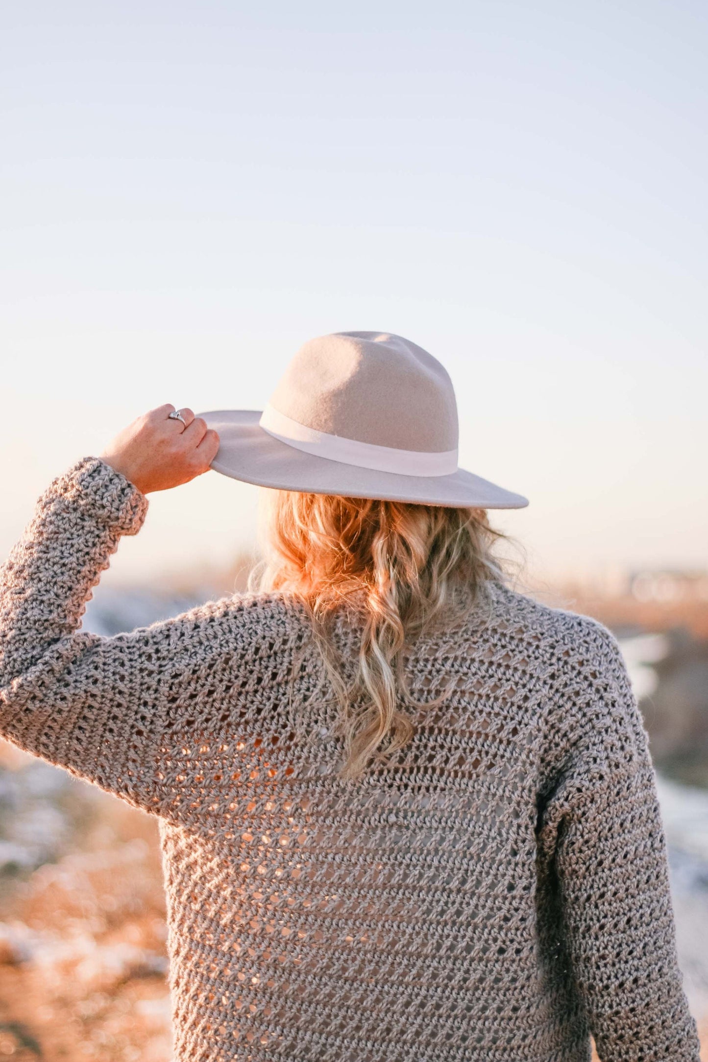 Elevation Duster Cardigan Crochet Pattern