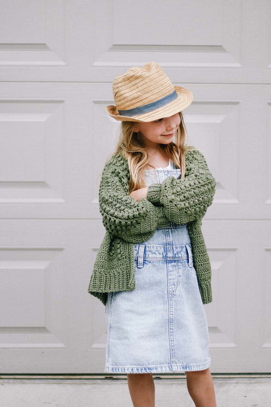 Mini Mezzo Cardigan Crochet Pattern