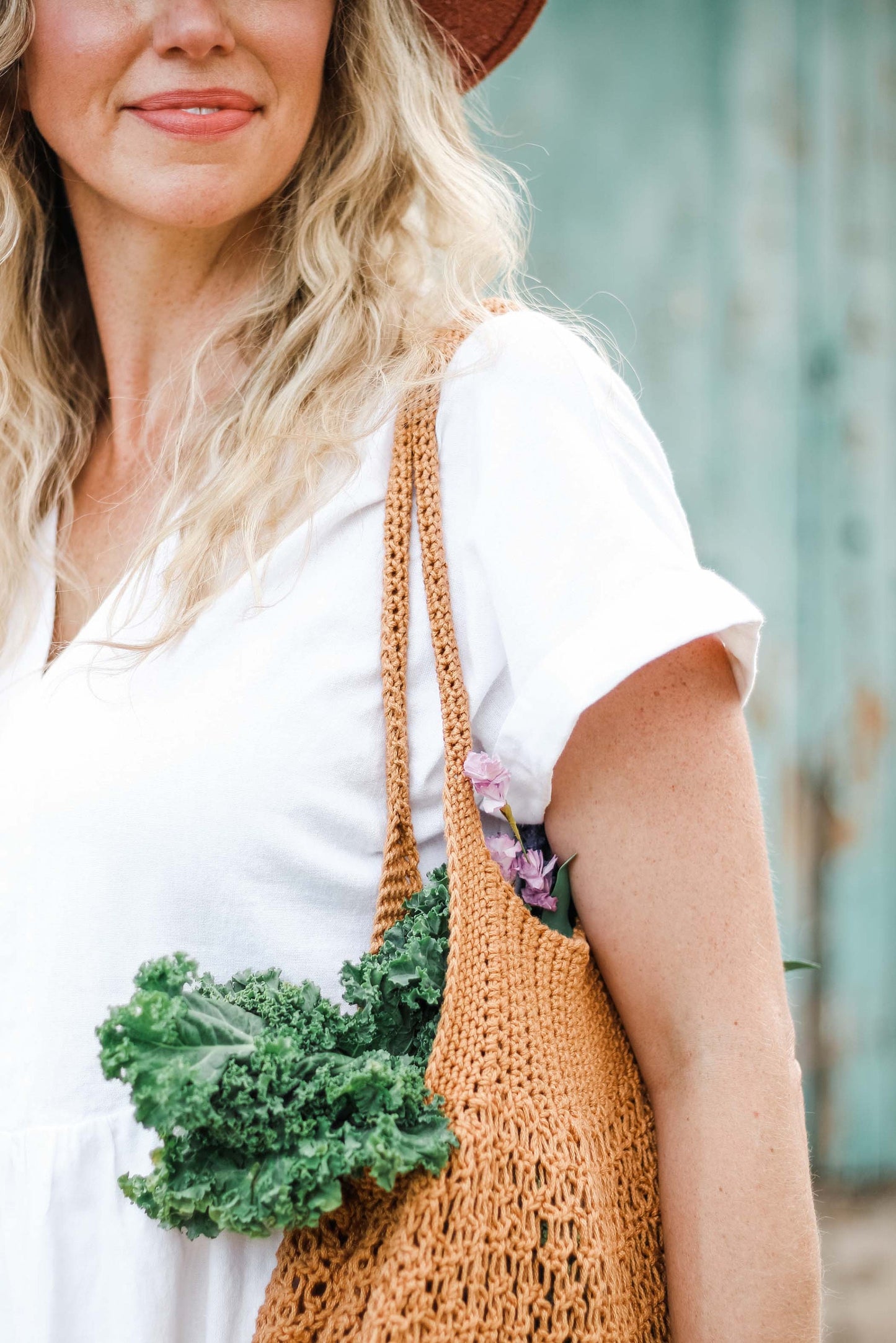 Harvest Market Tote Crochet Pattern