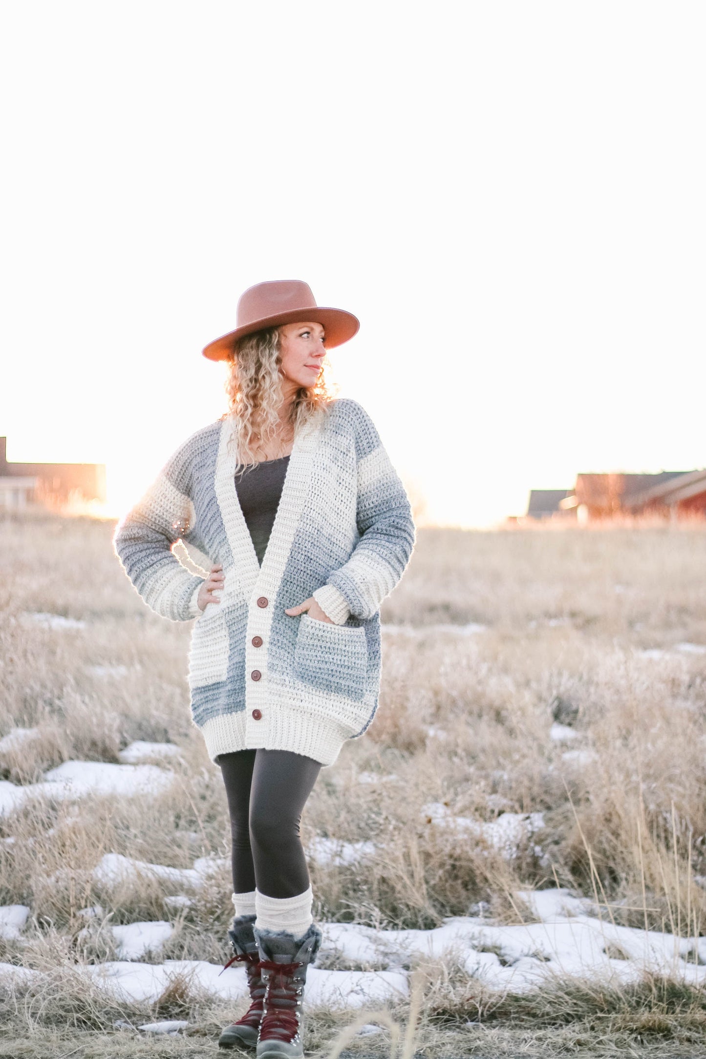 Patchwork Party Cardi Lite Crochet Pattern