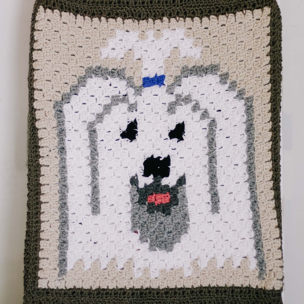 Havanese / Maltese Dog Blanket C2C Crochet Pattern